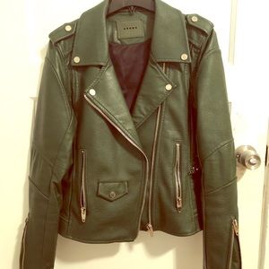 Moto Jacket faux leather